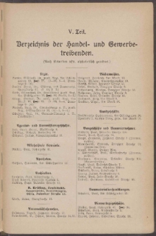 Adressbuch der Gemeinde Oliva : auf Grund amtlicher Quellen und privater Mitteilungen.