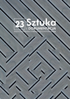 Sztuka i Dokumentacja, nr 23, 2020