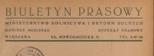 Biuletyn Prasowy, 1946.06.01 nr 1