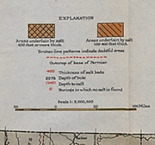 Bulletin 715-M. Permian salt deposits of the South-central United States