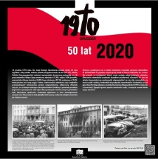 Grudzień 1970 - 2020 50 lat