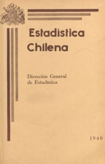 Estadística Chilena, 1940.06 nr 6