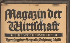 Magazin der Wirtschaft : eine Wochenschrift, 1926.03.11 nr 10