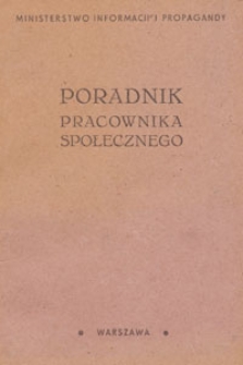Poradnik Pracownika Społecznego, 1947.09.01-15 nr 13-14