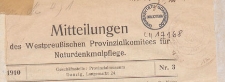 Mitteilungen des Westpreussischen Provinzialkomitees für Naturdenkmalpflege, 1910 Nr 3