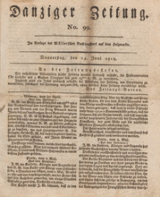 Danziger Zeitung, 1813.06.24 nr 99