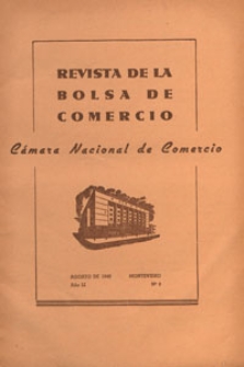 Revista de la Bolsa de Comercio, 1949.08 nr 8