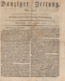 Danziger Zeitung, 1813.07.08 nr 107