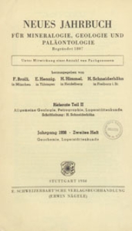 Neues Jahrbuch für Mineralogie, Geologie und Paläontologie. Referate. 2, Allgemeine Geologie, Petrographie, Lagerstättenlehre, 1938 H 2