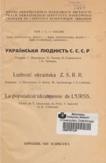 Ukra&iuml;ns'ka l&ucirc;dnist' S. S. S. R.