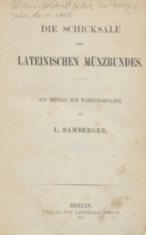 Volkswirthschaftliche Zeitfragen : Vortr&auml;ge und Abhandlungen, 1885