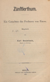 Volkswirthschaftliche Zeitfragen : Vortr&auml;ge und Abhandlungen, 1887 H. 69