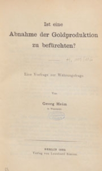 Volkswirthschaftliche Zeitfragen : Vortr&auml;ge und Abhandlungen, 1893 H. 115-116