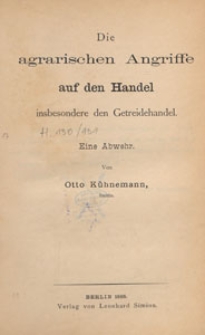 Volkswirthschaftliche Zeitfragen : Vortr&auml;ge und Abhandlungen, 1895 H 130-131