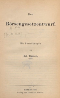 Volkswirthschaftliche Zeitfragen : Vorträge und Abhandlungen, 1895 H 134
