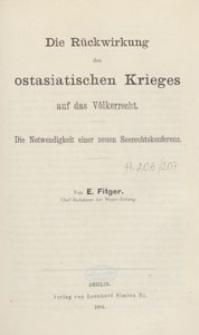 Volkswirthschaftliche Zeitfragen : Vortr&auml;ge und Abhandlungen, 1904 H. 206-207