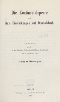 Volkswirthschaftliche Zeitfragen : Vorträge und Abhandlungen, 1905 H. 211