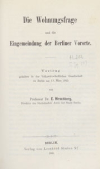Volkswirthschaftliche Zeitfragen : Vortr&auml;ge und Abhandlungen, 1905 H. 212