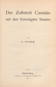 Volkswirthschaftliche Zeitfragen : Vortr&auml;ge und Abhandlungen, 1910 H. 252-253