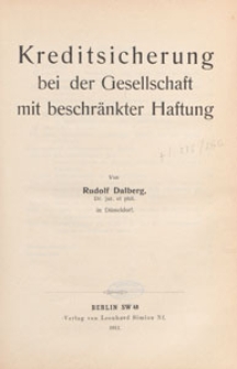 Volkswirthschaftliche Zeitfragen : Vortr&auml;ge und Abhandlungen, 1911 H. 255-256