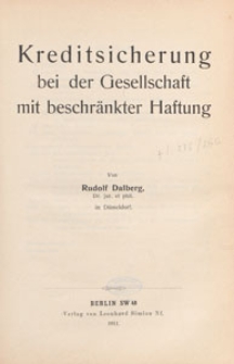 Volkswirthschaftliche Zeitfragen : Vorträge und Abhandlungen, 1911 H. 255-256