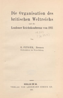 Volkswirthschaftliche Zeitfragen : Vortr&auml;ge und Abhandlungen, 1912 H. 263