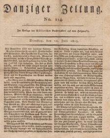 Danziger Zeitung, 1813.07.20 nr 114