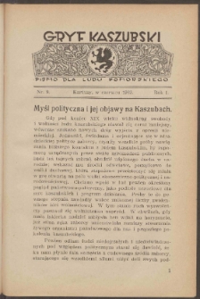 Gryf : Gryf kaszubski pismo dla ludu pomorskiego 1932 nr.9