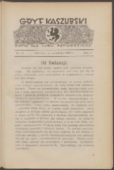 Gryf : pismo poświęcone sprawom kaszubsko-pomorskim, 1932 nr.12