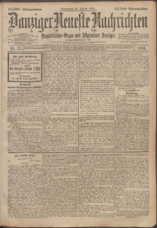 Danziger Neueste Nachrichten : unparteiisches Organ und allgemeiner Anzeiger 1896 nr 13