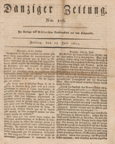 Danziger Zeitung, 1813.07.23 nr 116