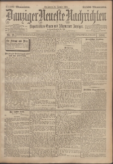 Danziger Neueste Nachrichten : unparteiisches Organ und allgemeiner Anzeiger 1896 nr 21