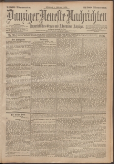 Danziger Neueste Nachrichten : unparteiisches Organ und allgemeiner Anzeiger 1896 nr 30