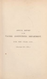 Annual Report of the Executive Department of the City of Boston for the year 1900. Part 2, Document 28