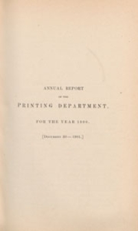 Annual Report of the Executive Department of the City of Boston for the year 1900. Part 2, Document 30