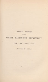 Annual Report of the Executive Department of the City of Boston for the year 1900. Part 2, Document 39