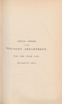 Annual Report of the Executive Department of the City of Boston for the year 1900. Part 2, Document 33