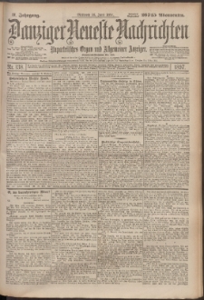 Danziger Neueste Nachrichten : unparteiisches Organ und allgemeiner Anzeiger138/1897