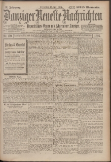 Danziger Neueste Nachrichten : unparteiisches Organ und allgemeiner Anzeiger139/1897