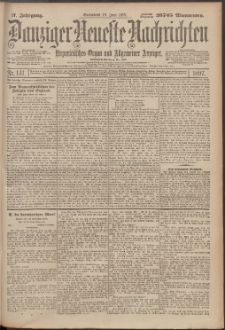 Danziger Neueste Nachrichten : unparteiisches Organ und allgemeiner Anzeiger141/1897