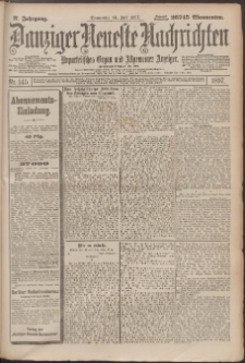 Danziger Neueste Nachrichten : unparteiisches Organ und allgemeiner Anzeiger 145/1897