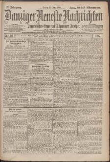 Danziger Neueste Nachrichten : unparteiisches Organ und allgemeiner Anzeiger 146/1897