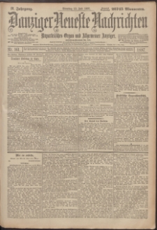 Danziger Neueste Nachrichten : unparteiisches Organ und allgemeiner Anzeiger161/1897