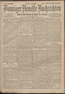 Danziger Neueste Nachrichten : unparteiisches Organ und allgemeiner Anzeiger164/1897