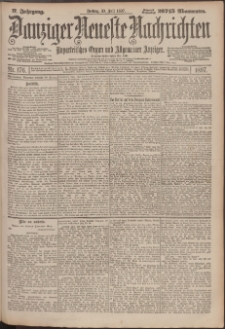 Danziger Neueste Nachrichten : unparteiisches Organ und allgemeiner Anzeiger 176/1897