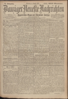 Danziger Neueste Nachrichten : unparteiisches Organ und allgemeiner Anzeiger 180/1897