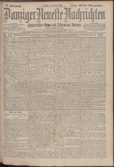 Danziger Neueste Nachrichten : unparteiisches Organ und allgemeiner Anzeiger 182/1897