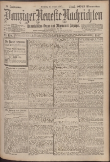 Danziger Neueste Nachrichten : unparteiisches Organ und allgemeiner Anzeiger198/1897