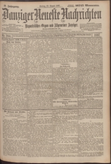 Danziger Neueste Nachrichten : unparteiisches Organ und allgemeiner Anzeiger200/1897