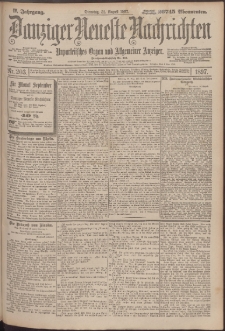 Danziger Neueste Nachrichten : unparteiisches Organ und allgemeiner Anzeiger203/1897